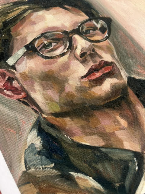 Just a gent, and his glasses.