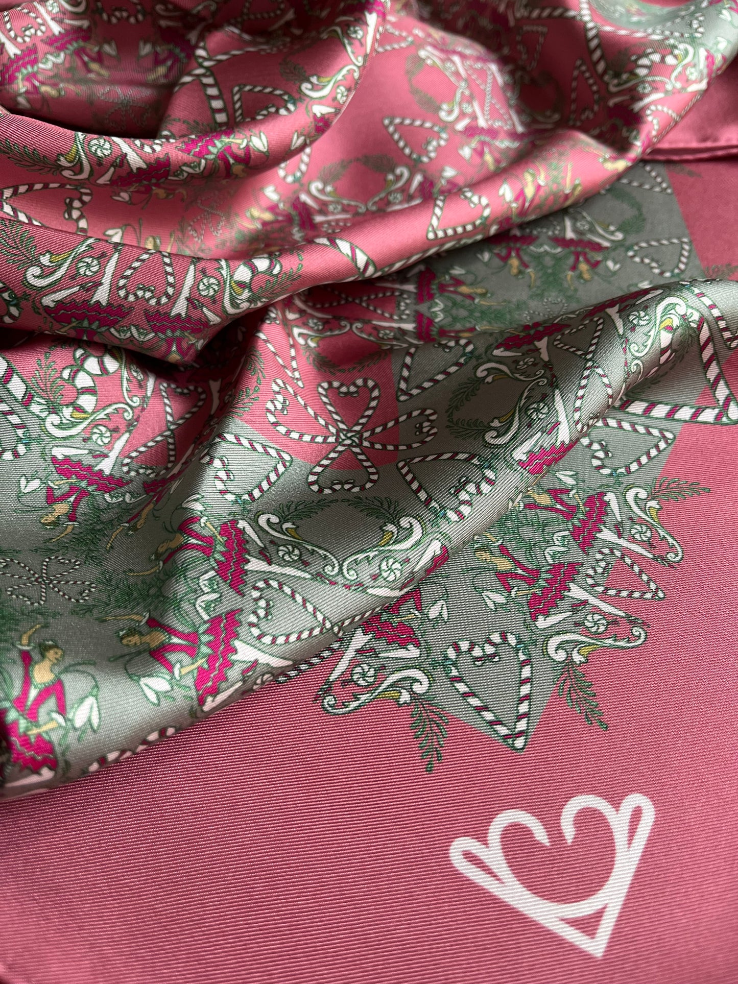 Sugar Plum Large Square Scarf