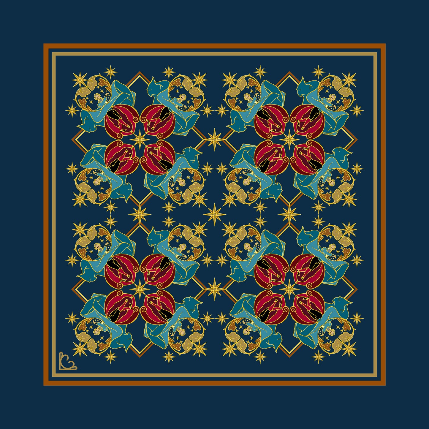 Drosselmeyer Pocket Square