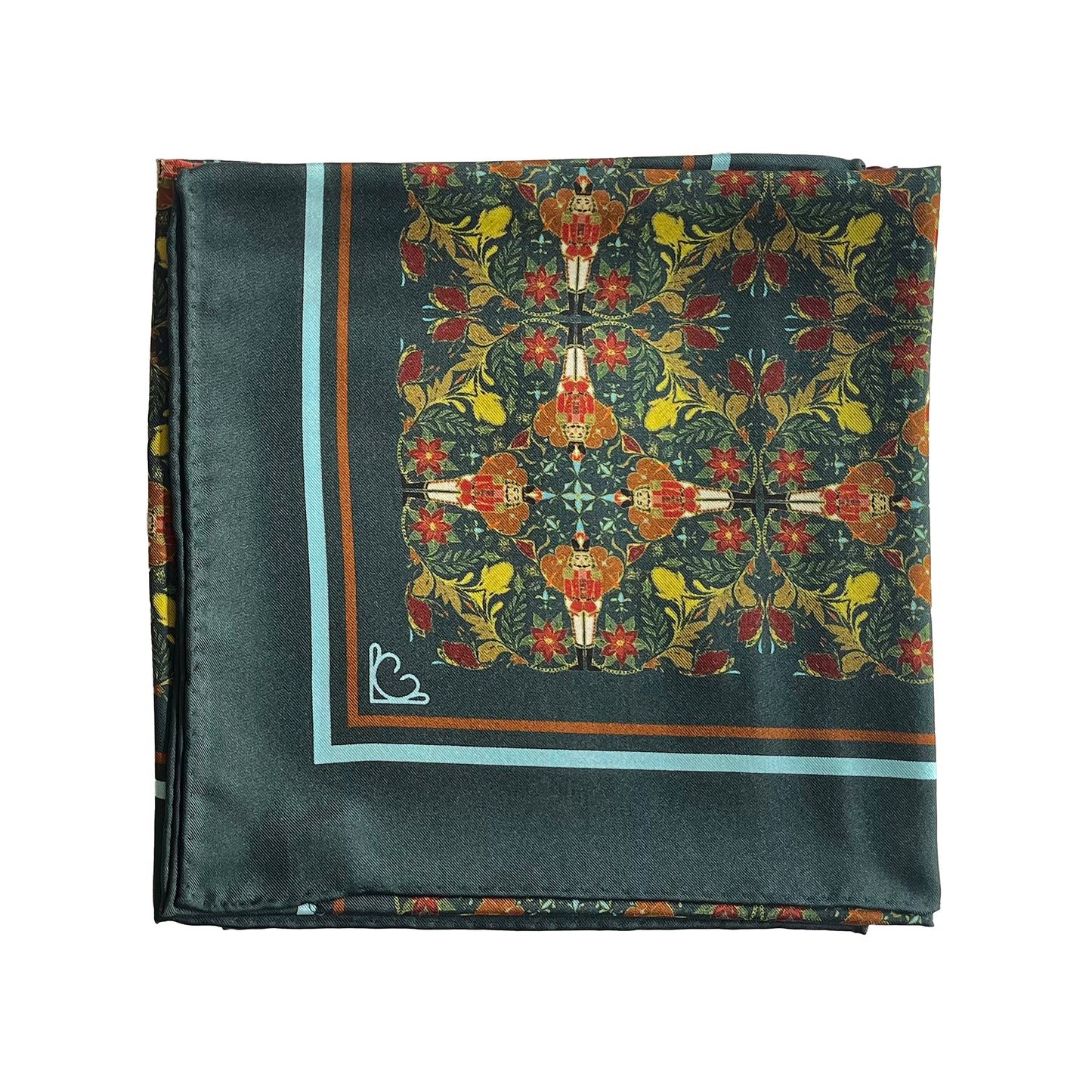 Nutcracker Small Square Scarf