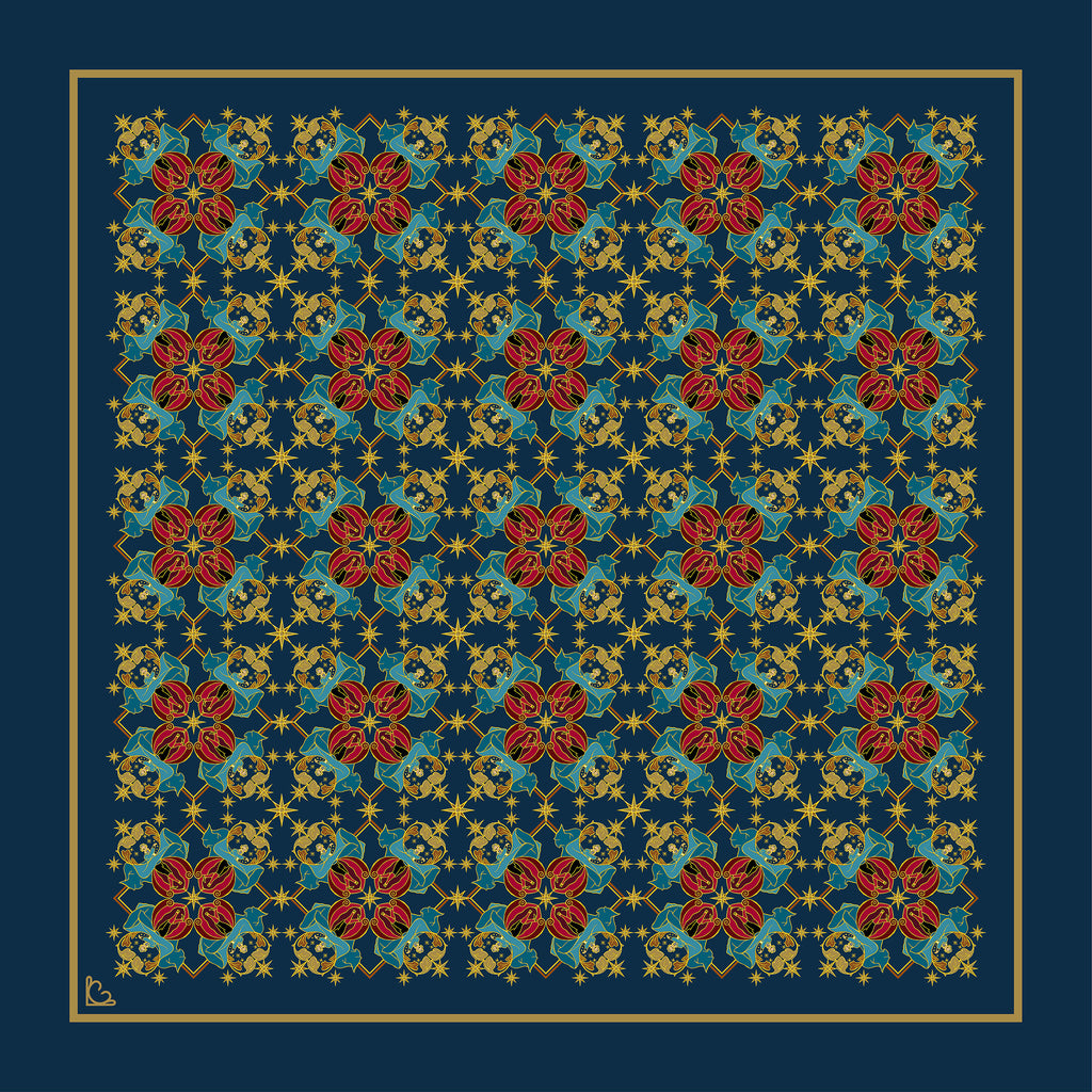 Drosselmeyer Small Square Scarf