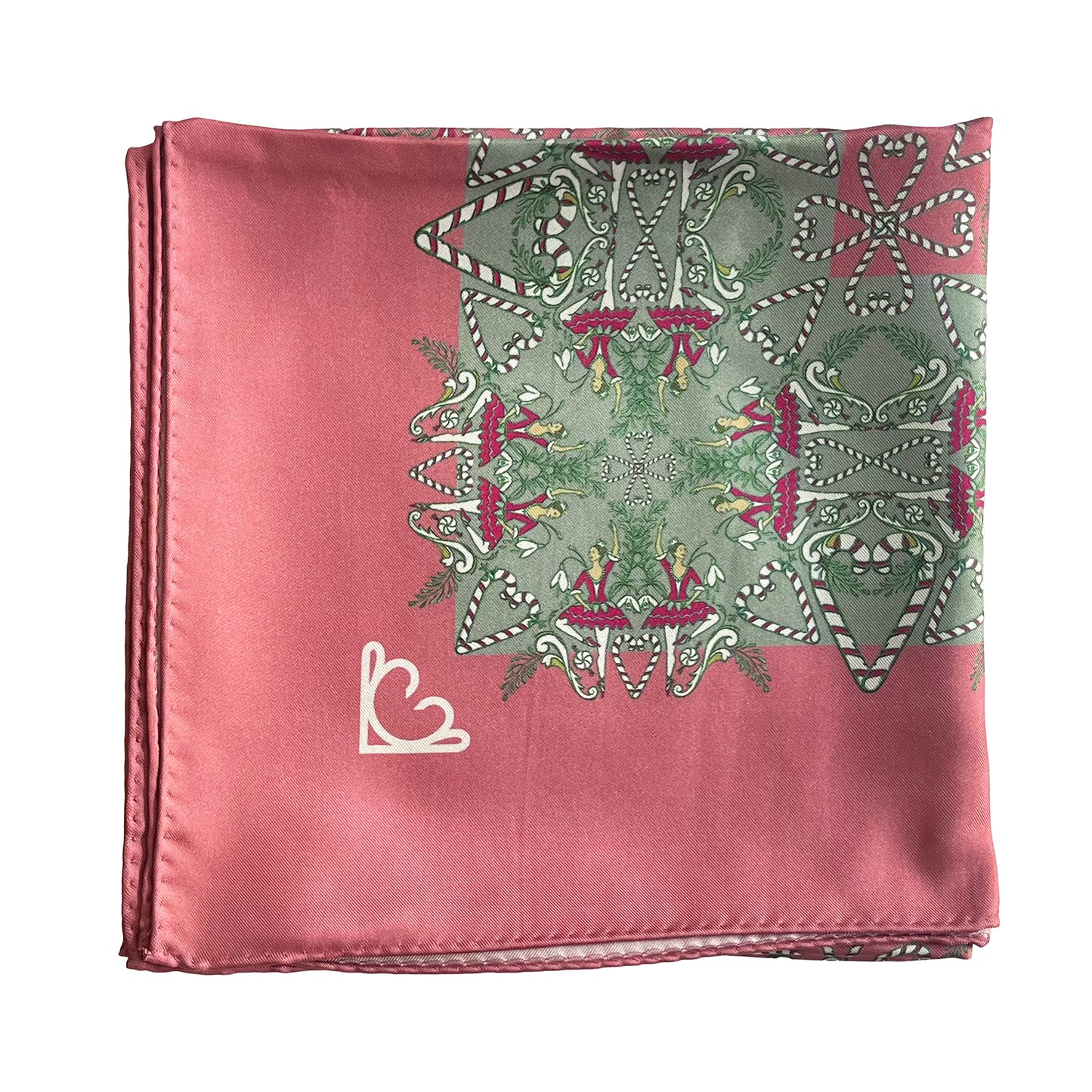 Sugar Plum Large Square Scarf