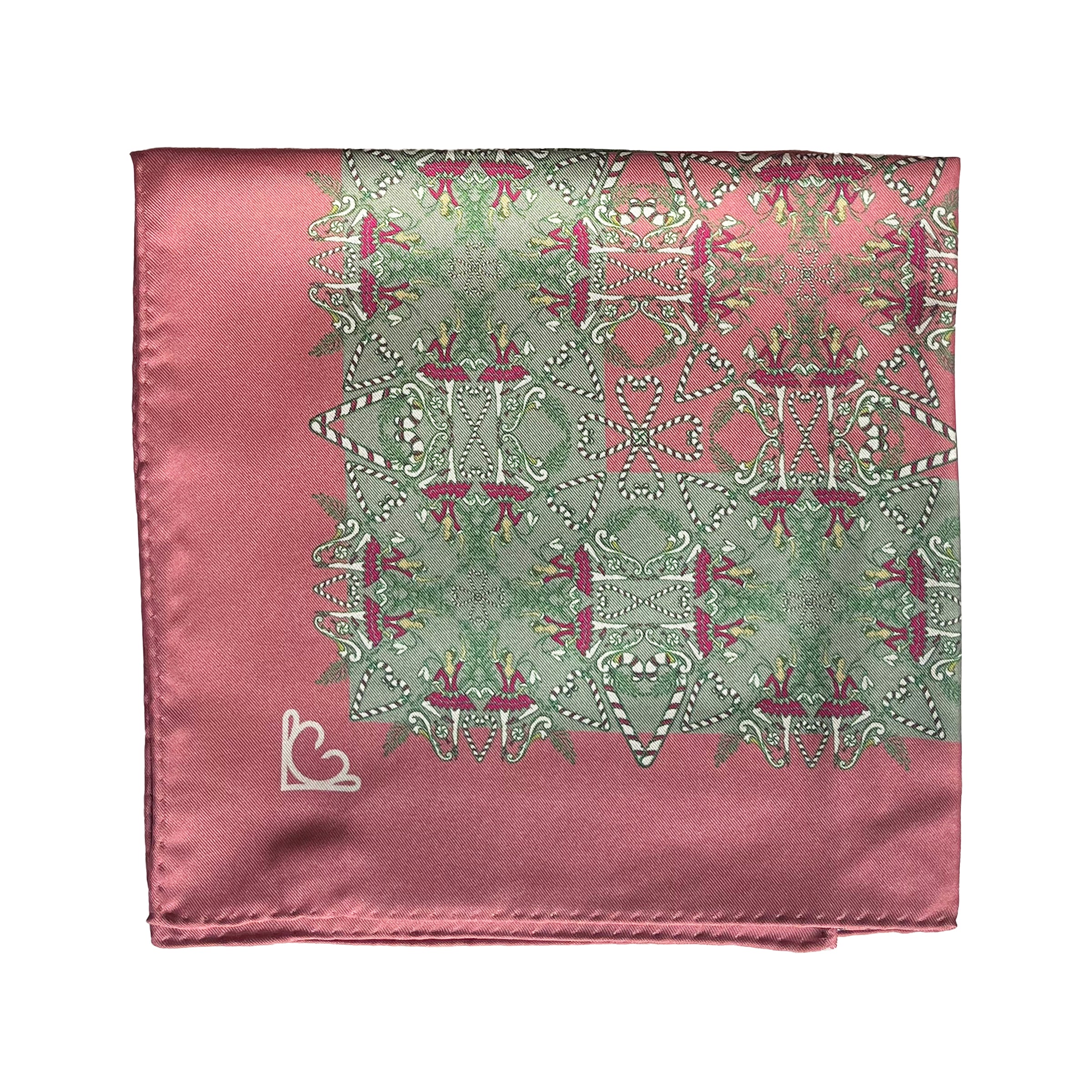 Sugar Plum Small Square Scarf