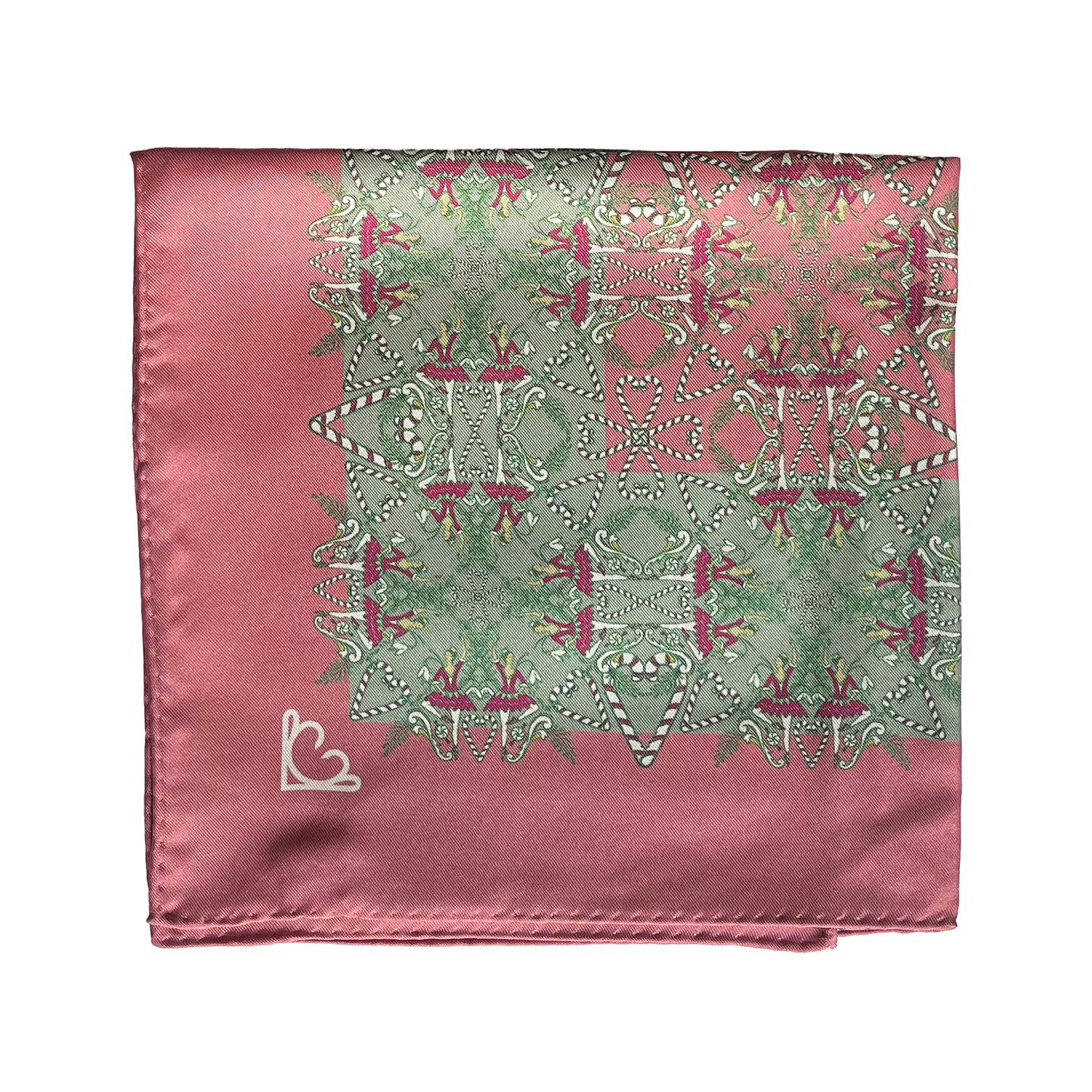 Sugar Plum Small Square Scarf