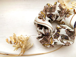 Baroque Gold Silk Scrunchie