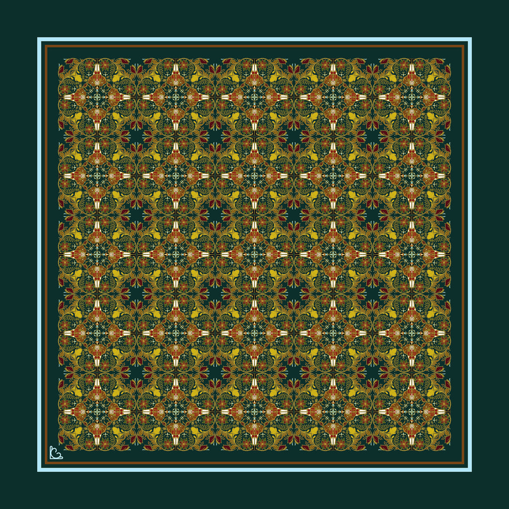 Nutcracker Small Square Scarf