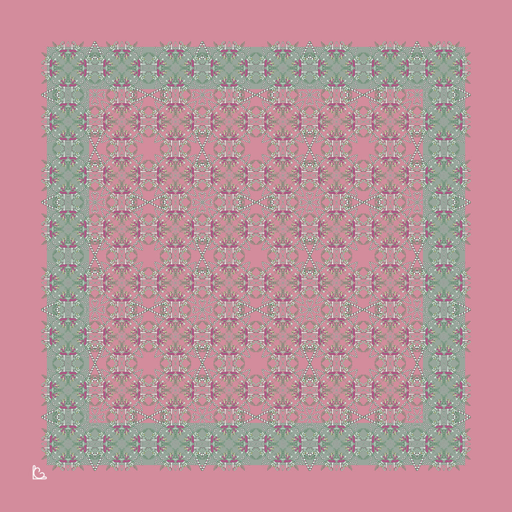 Sugar Plum Large Square Scarf