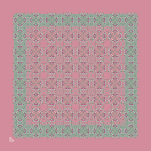 Sugar Plum Large Square Scarf