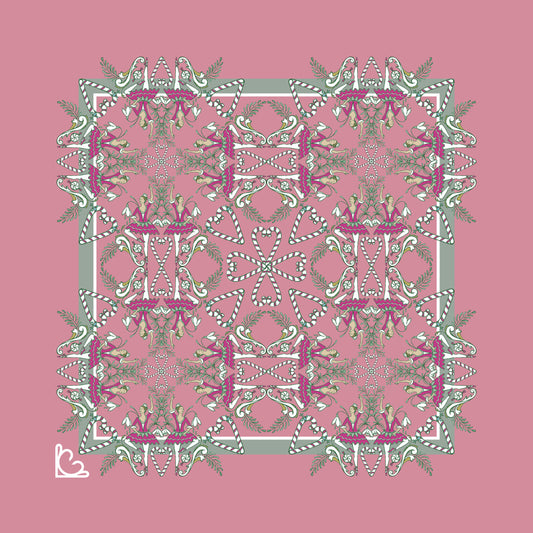 Sugar Plum Pocket Square