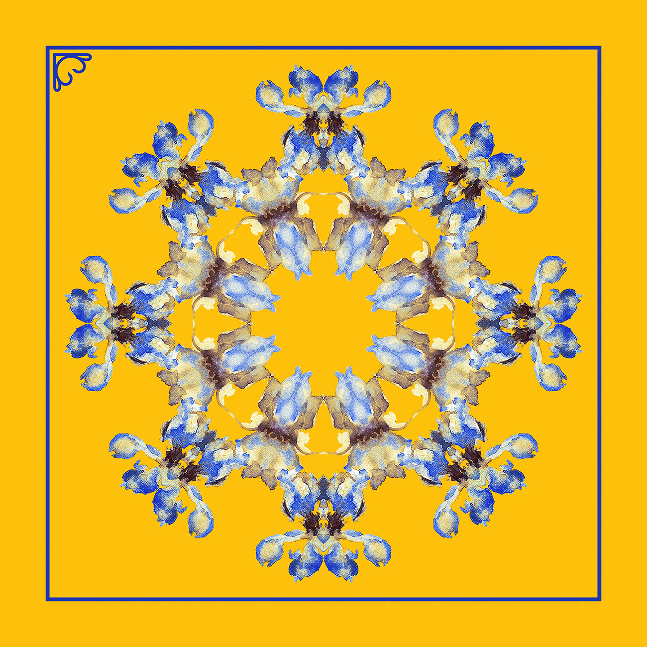 Ditsy Delphinium Gold