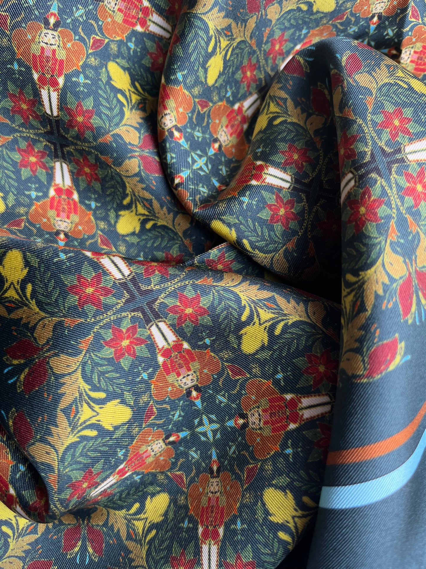 Nutcracker Small Square Scarf